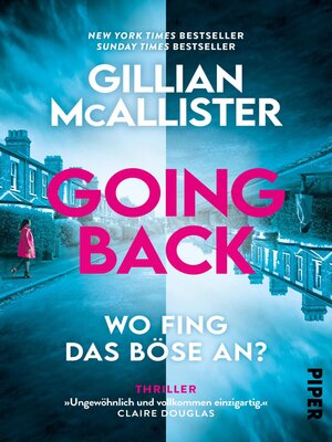 cover image of Going Back – Wo fing das Böse an?